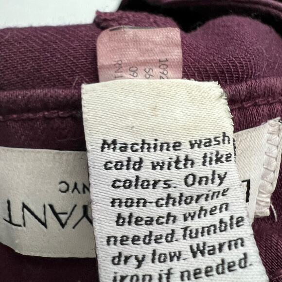 Lane Bryant Size 16 Purple High Rise Ankle Skinny Jeans 38"x27" SHORT - Picture 9 of 14